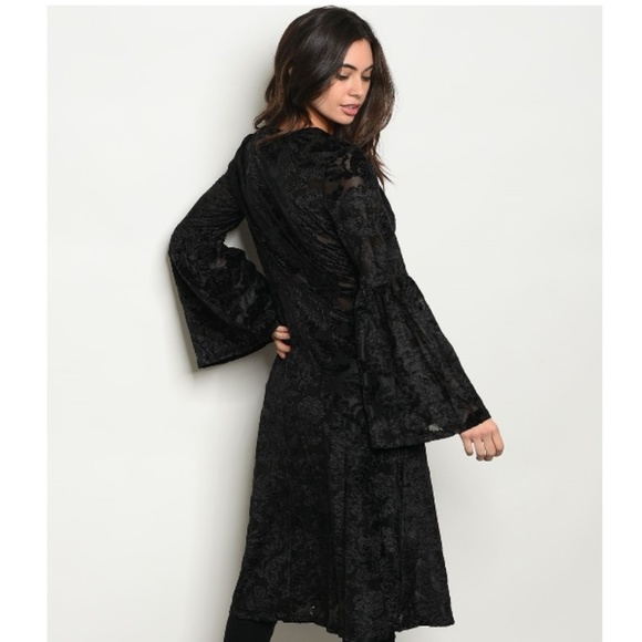 Jackets & Blazers - Black Velvet Jacket
